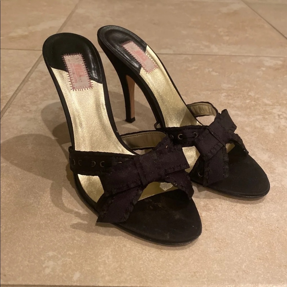 JLO Black Stiletto Heels